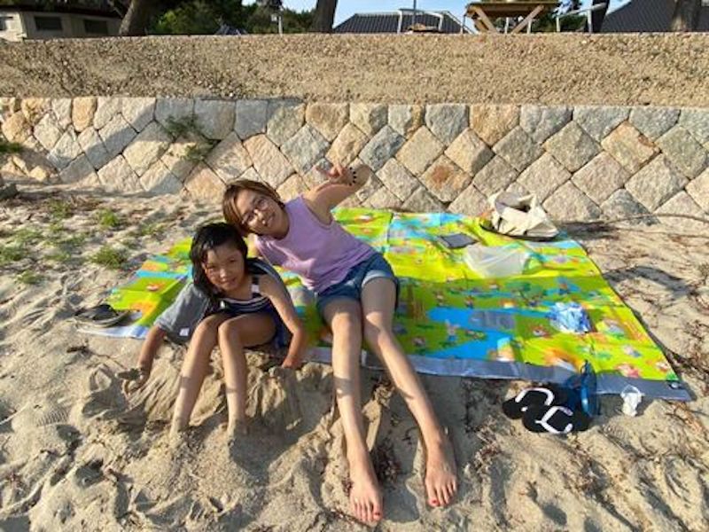 愛娘さんとのツーショット(合宿の際はお留守番ありがとう!)