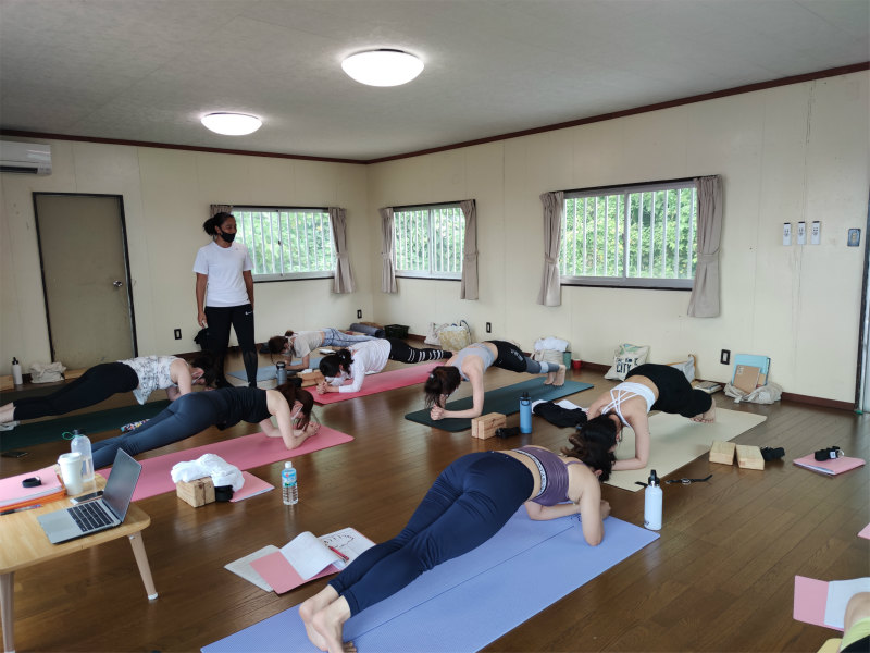 きつくて地道なトレーニングにも負けずに向き合う受講生たち