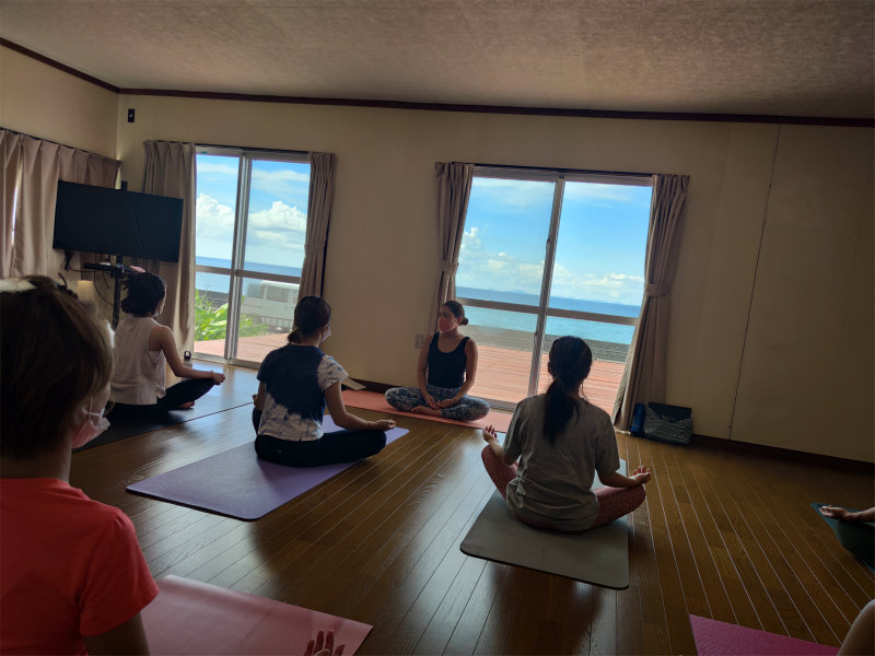 合宿最終日のデモレッスンの風景